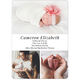 Bold Name Photo Birth Announcements Image 3 of 3